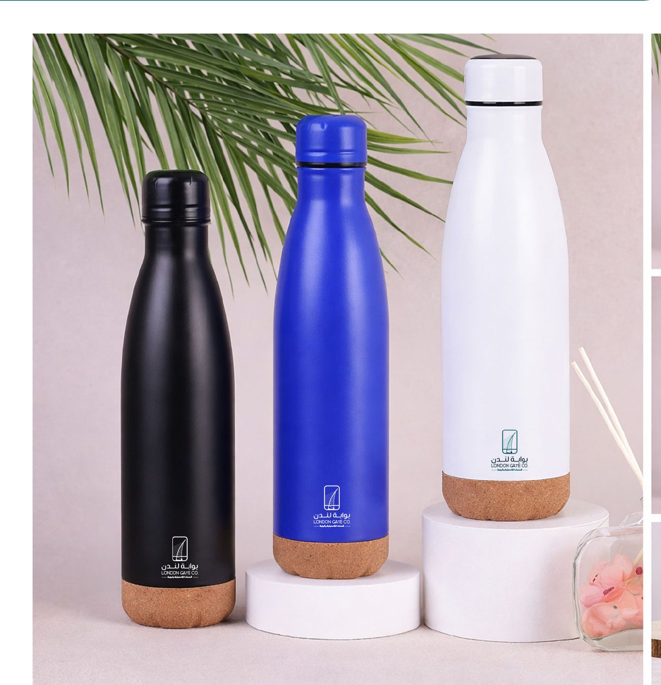 Colour range and travel coffee flasks